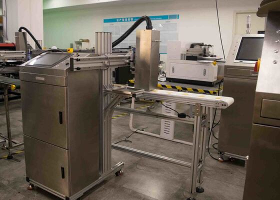 Precision Dynamic Foot Printer 220v Stainless Steel Precision Industrial Food Printer Edible Inkjet 100kg