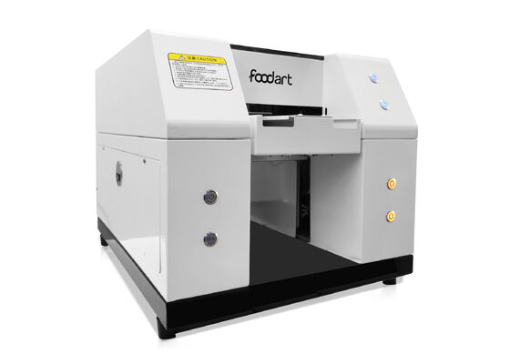 Quality Full Color CMYK Flatbed Food Printer Edible Ink 720*1440dpi For Fondant factory