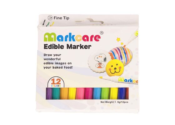Quality FDA Approved PMMA Edible Food Marker Pen Cookie Decorating Markers factory