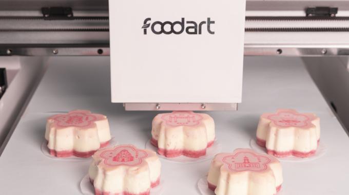 Personalized Desktop Flatbed Food Printer Edible Picture For Bakeries